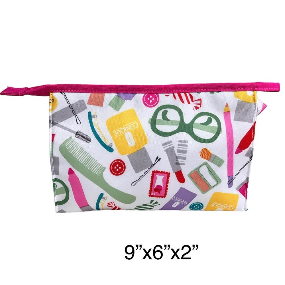 Clinique zippered cosmetic bag New